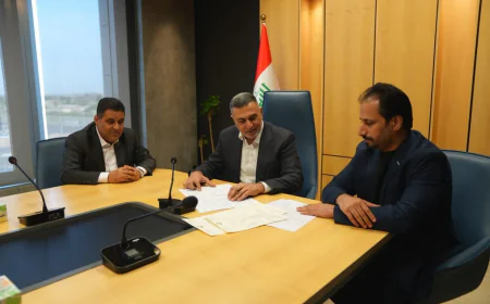 العيداني يصادق على عقد المرحلة الثالثة من مبادرة المليون قطعة سكنية في البصرة
