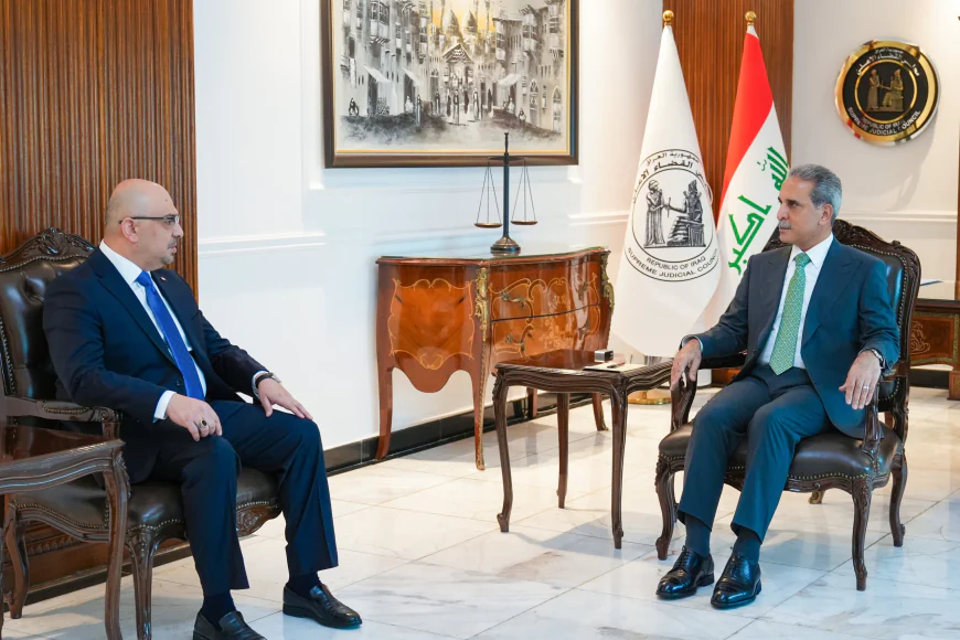 رئيس مجلس القضاء الأعلى ووزير التخطيط يبحثان إدراج مشاريع دور القضاء الجديدة ضمن خطة الوزارة
