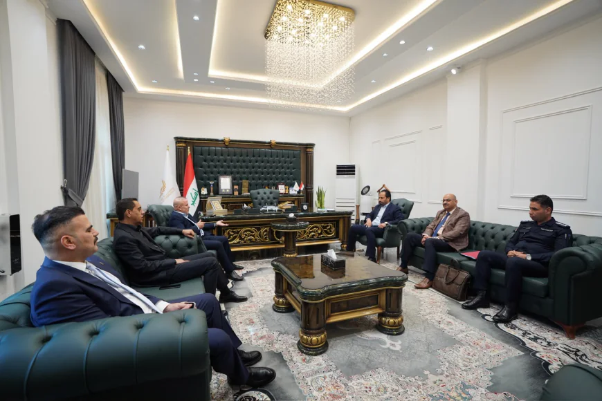 البصرة: بحث التنسيق الأمني وشؤون الأجانب مع وفد رفيع من وزارة الداخلية