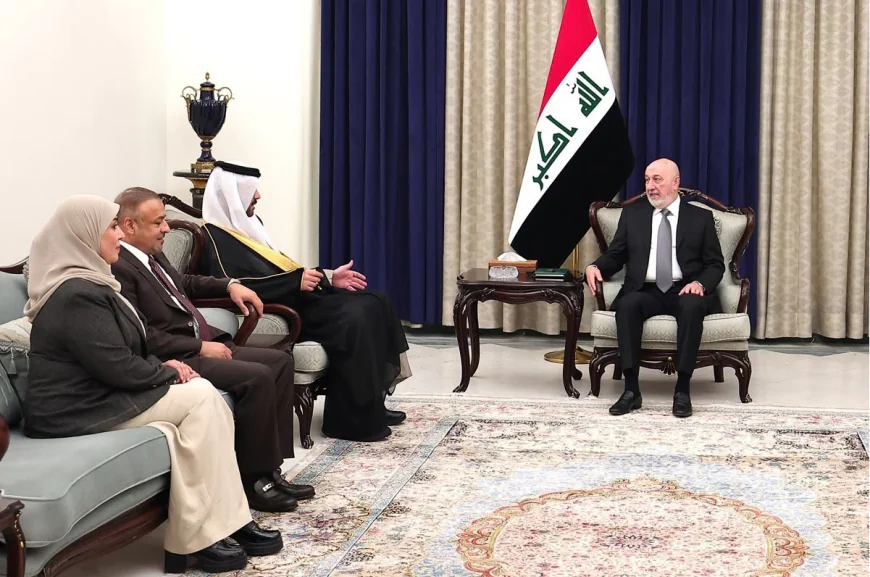 رئيس الجمهورية يؤكد من قصر السلام أهمية الحوار النيابي وترسيخ الاستقرار السياسي في البلاد