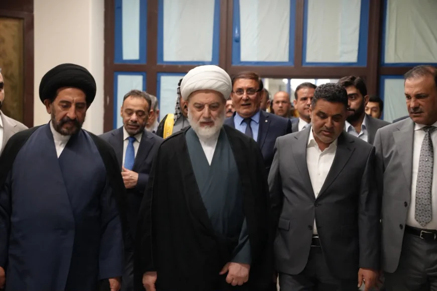الشيخ همام حمودي يصل إلى البصرة والحكومة المحلية تستقبله