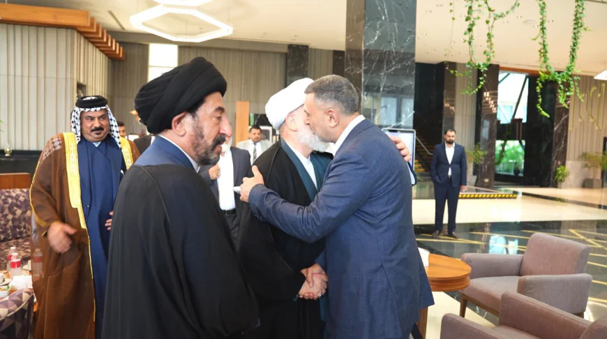 العيداني والشيخ همام حمودي يبحثان الأوضاع السياسية والخدمية في البصرة