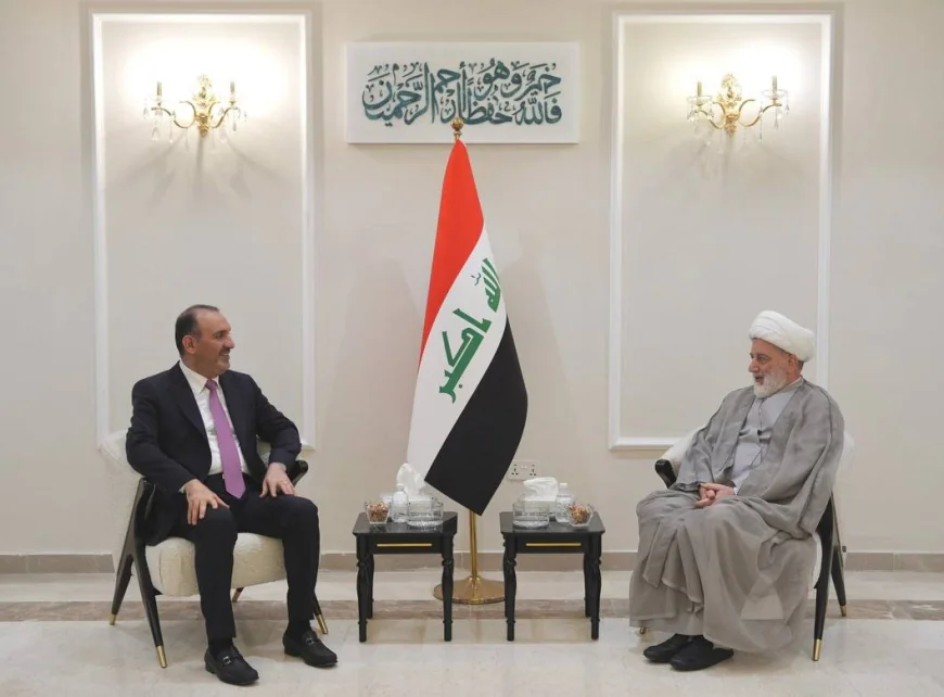 رئيس المجلس الأعلى الإسلامي يؤكد لوزير الداخلية أن أمن العراق مسؤولية تضامنية وأساس للتنمية
