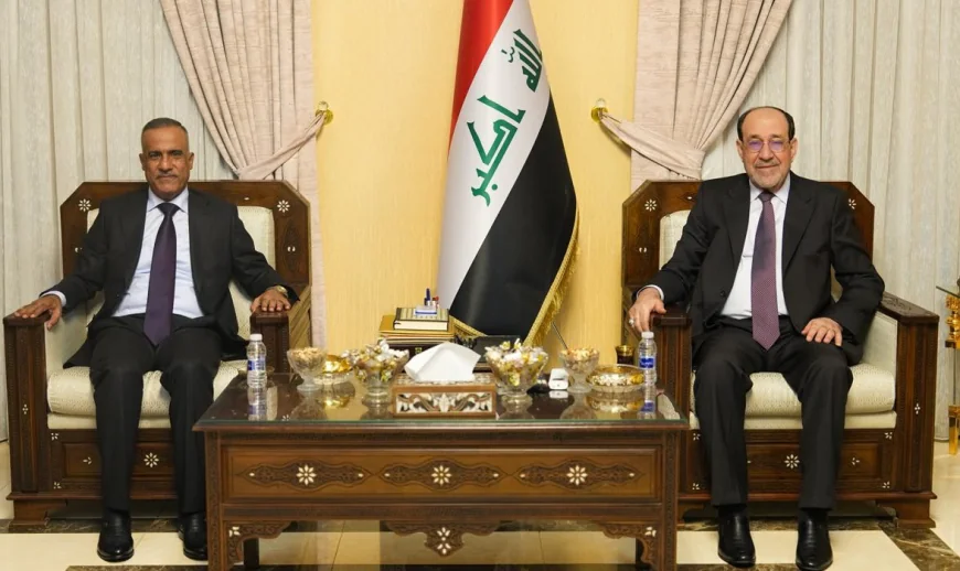 رئيس ائتلاف دولة القانون يؤكد لوزير الدفاع أهمية تعزيز قدرات القوات المسلحة وحماية سيادة البلاد