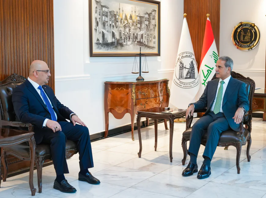 رئيس مجلس القضاء الأعلى ووزير التخطيط يبحثان إدراج مشاريع دور القضاء الجديدة ضمن خطة الوزارة