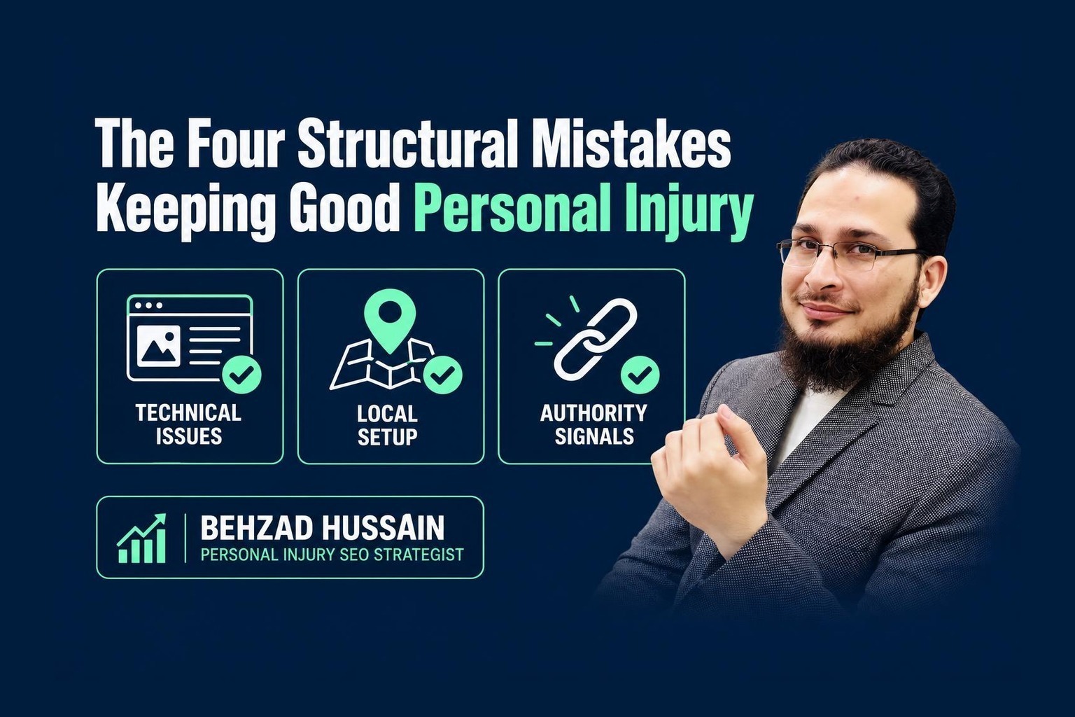 The Four Structural Mistakes Keeping Good Personal Injury Firms Invisible Online