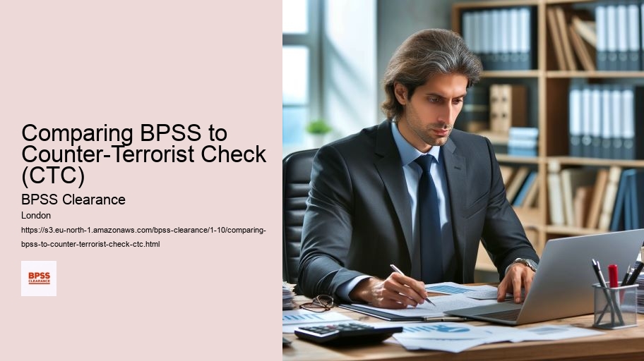 Comparing BPSS to Counter-Terrorist Check (CTC)