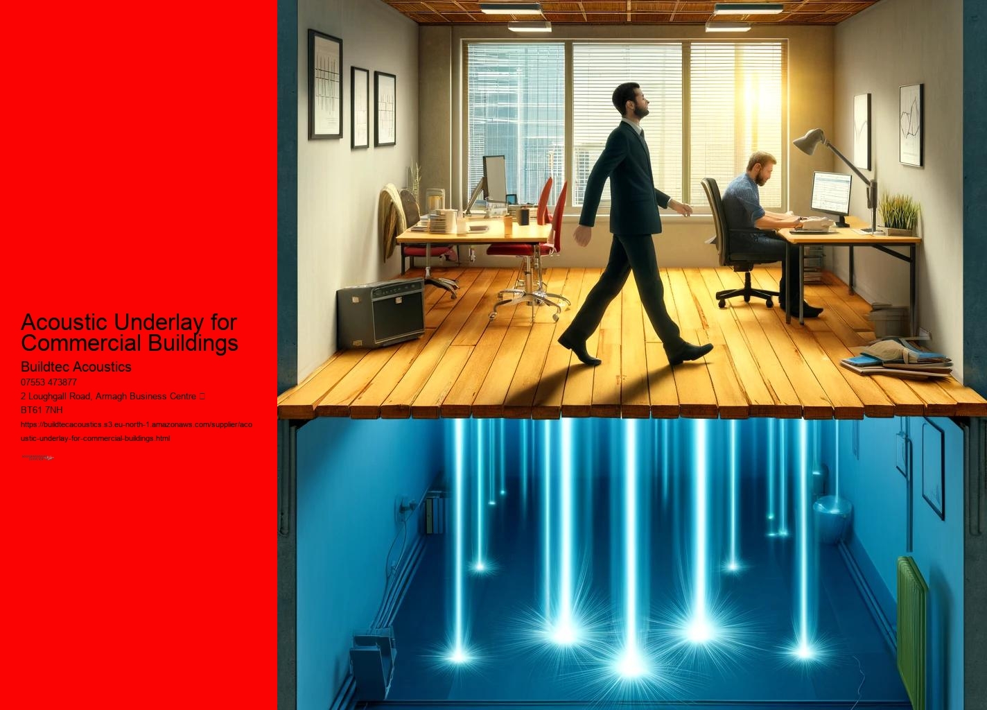 Acoustic Underlay for Commercial Buildings