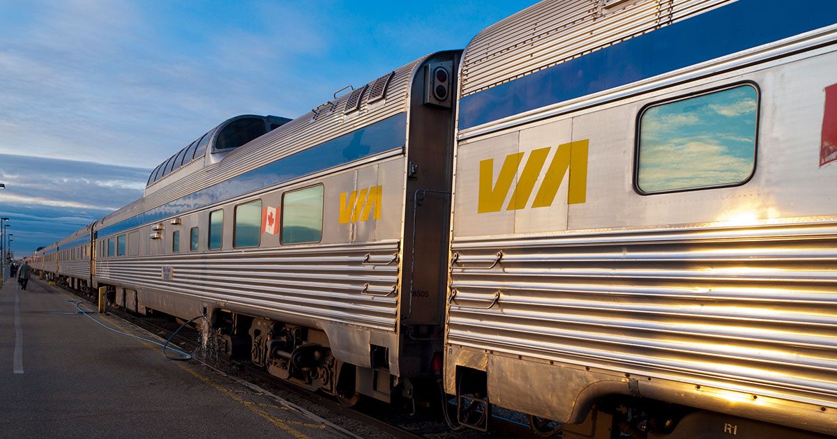 VIA Rail train