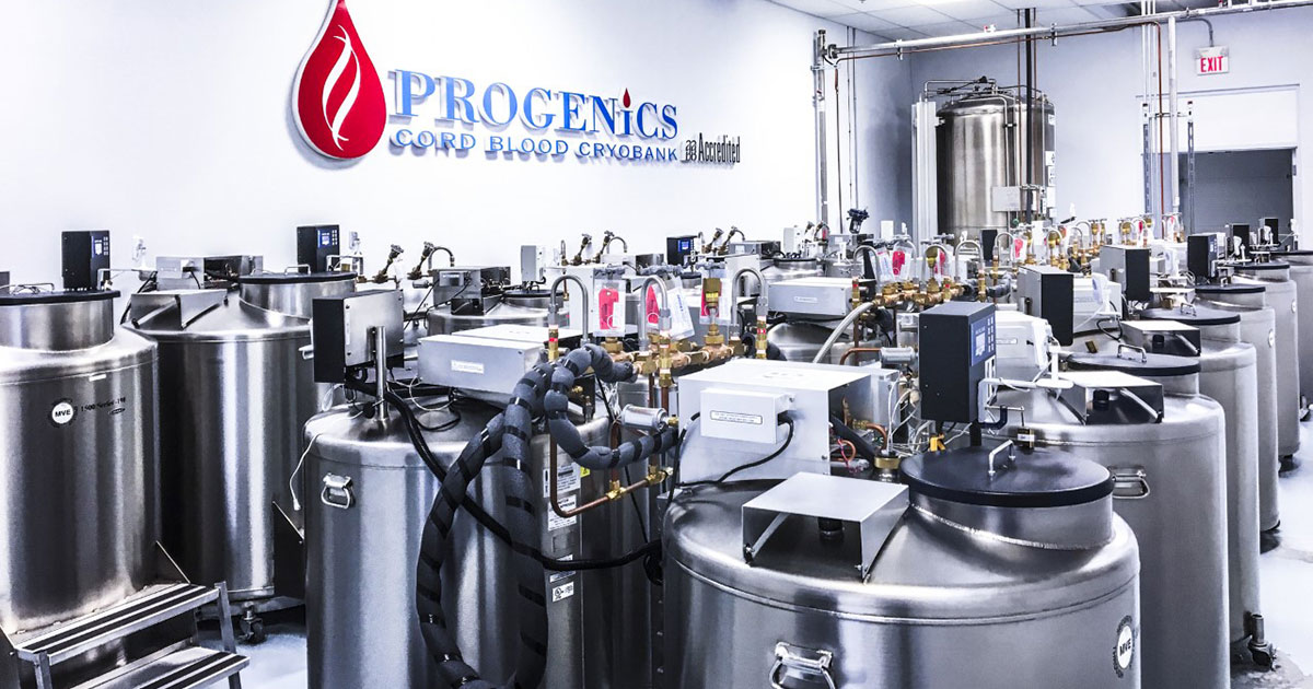 Progenics Cord Blood Cryobank