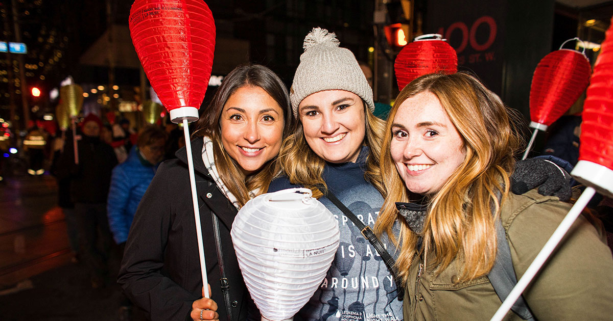 Light the Night Toronto header