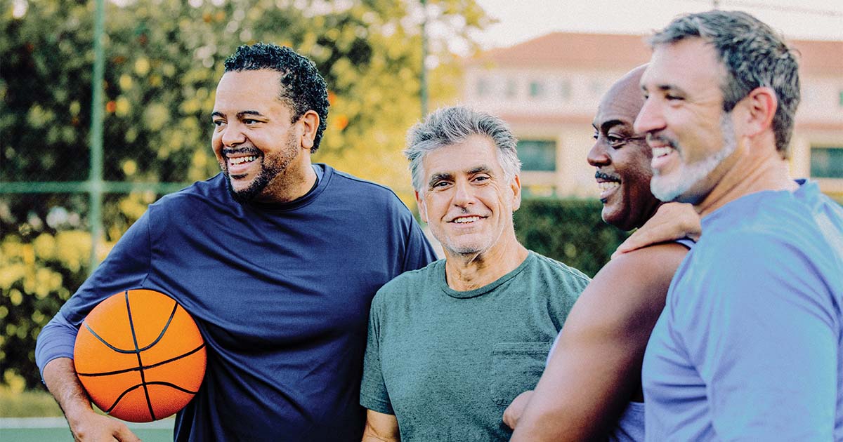 men basketball prostate cancer