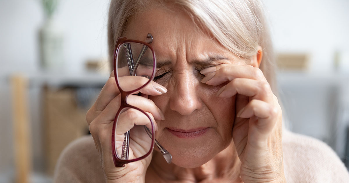 old lady vision loss