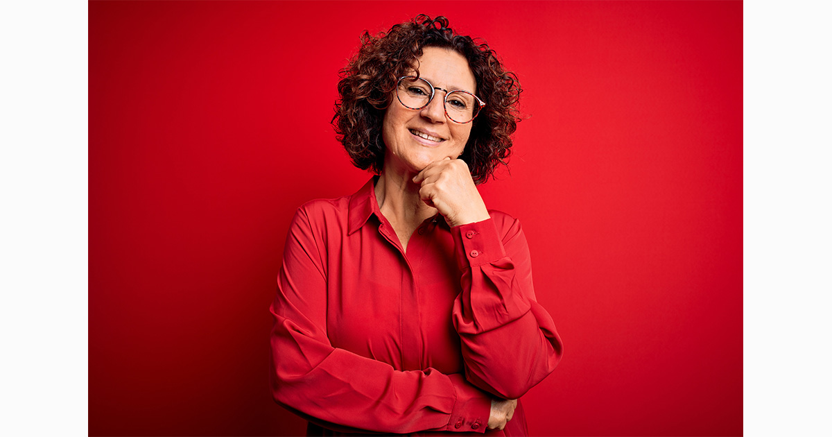 woman wearing red whyherheartmatters