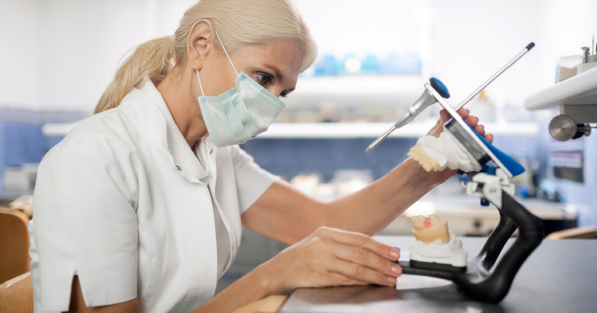 Woman Lab Tech