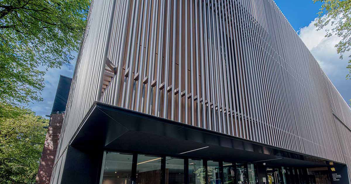 office building facade