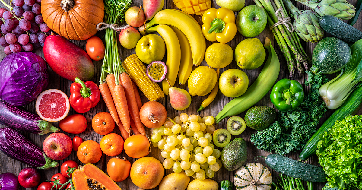 Rainbow Fruit Veggies
