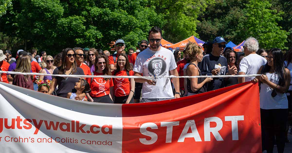 gutsy walk crohns colitis