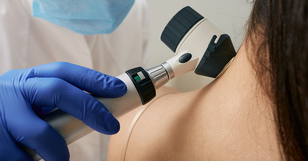 woman getting medical checkup done by professional