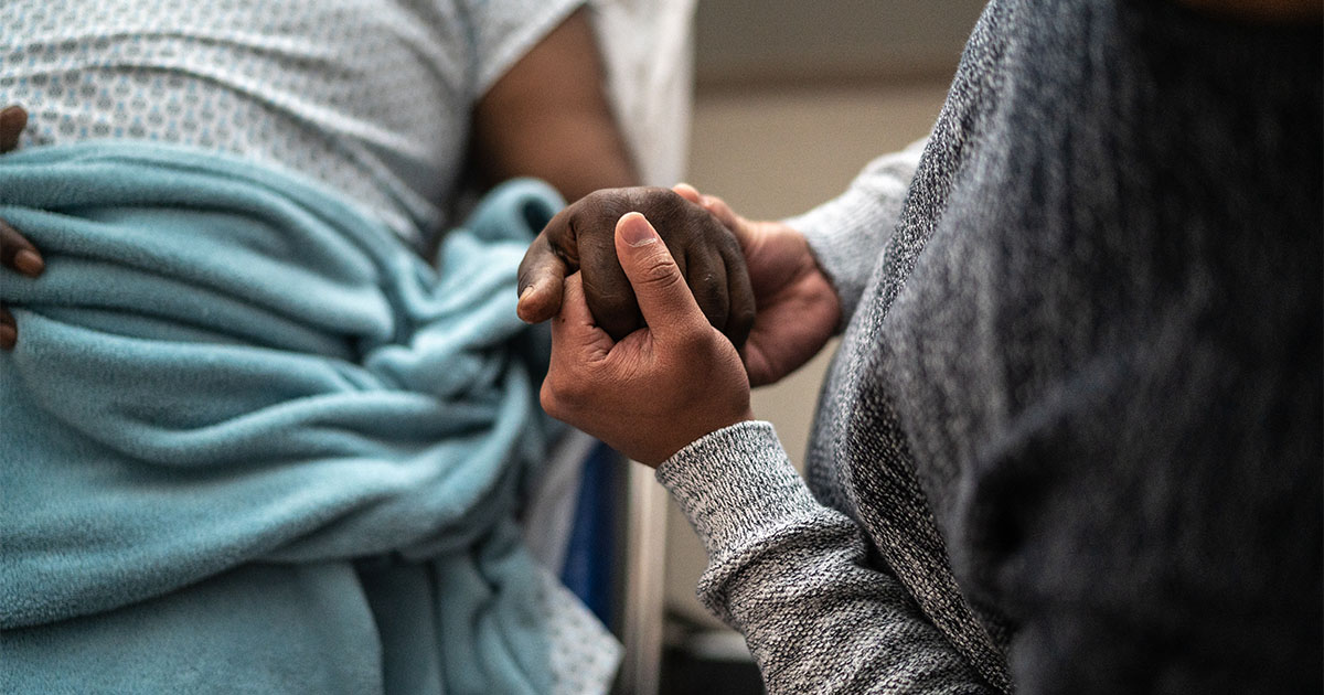 Holding hands