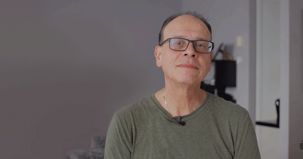 Yves R., type 2 diabetes patient