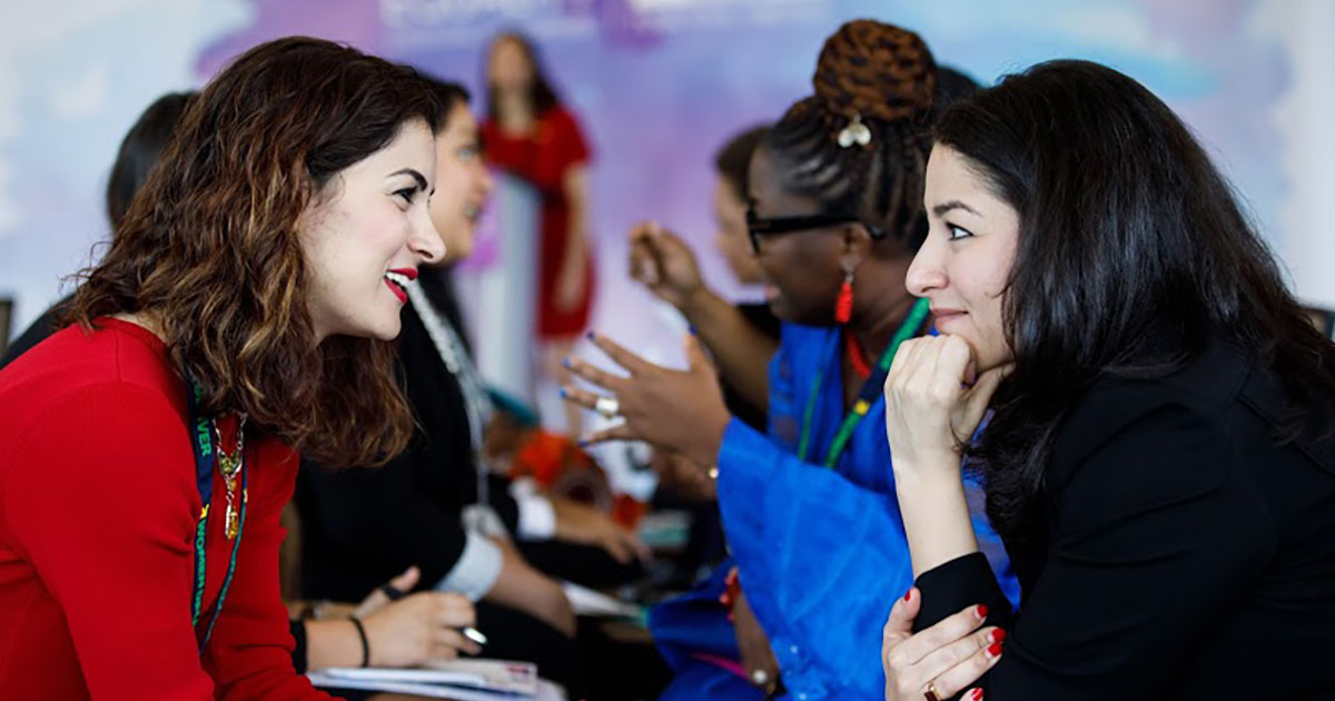 The Honourable Maryam Monsef at the Women Deliver 2019 Conference in Vancouver, BC.