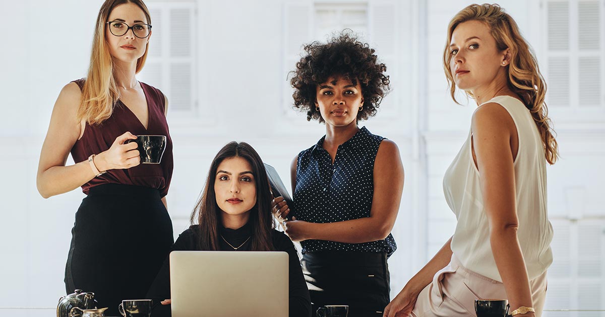 Four boss ladies