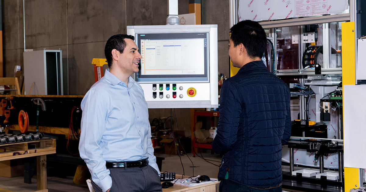 Anthony Khoraych, President, Advanced Test and Automation in ATA's head office in Milton, ON.