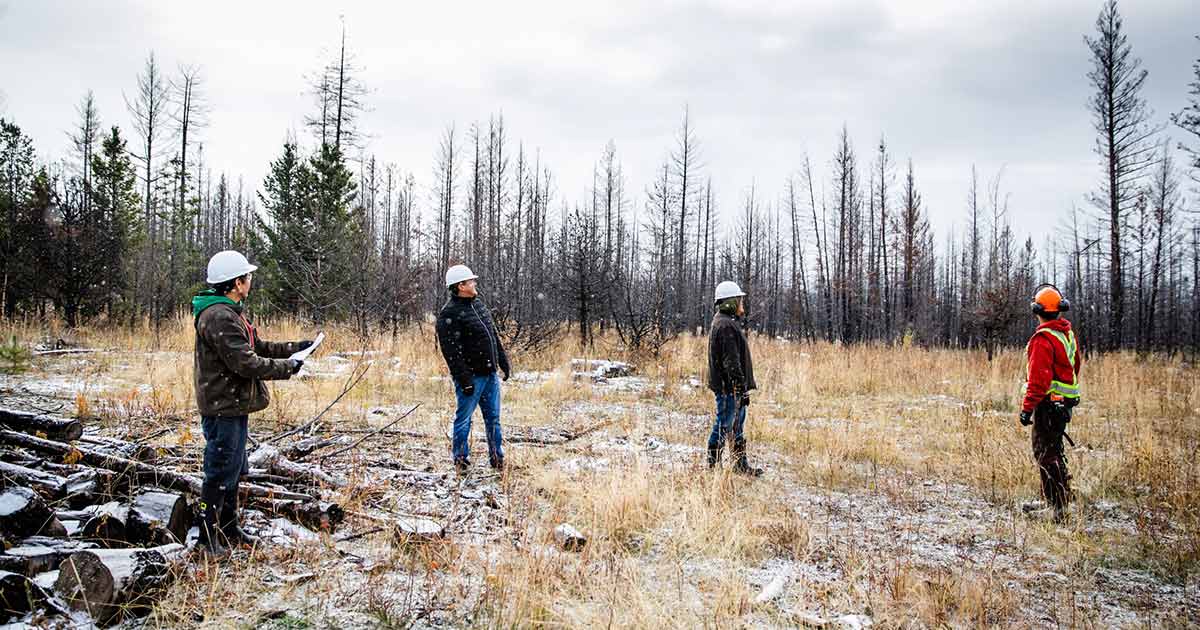 Shell Canada specialists in the BC interior