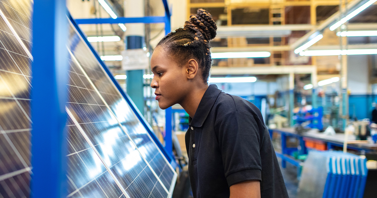 Women working