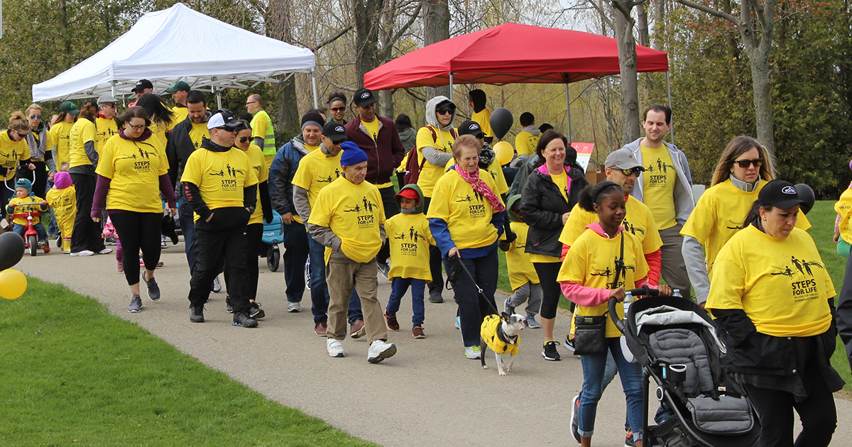 Threads of life walk