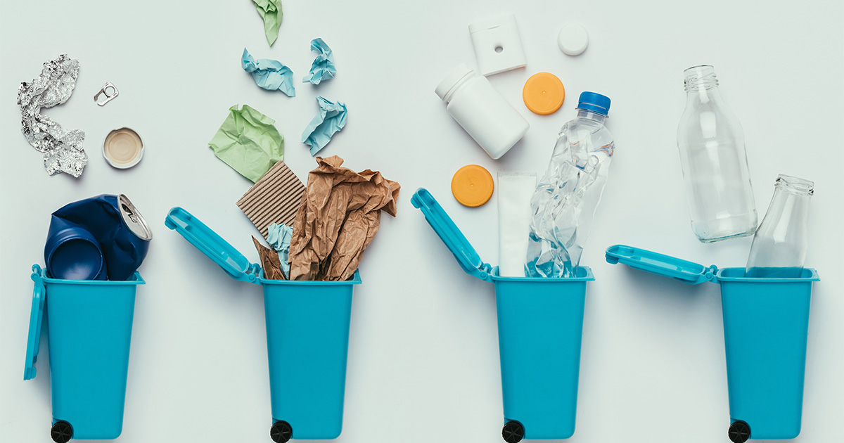 plastic packaging trash
