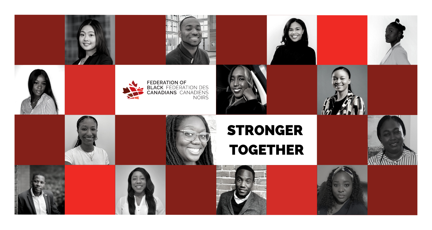 federation black canadians collage
