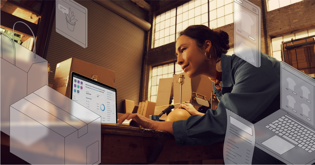 Women Working In Retail Warehouse