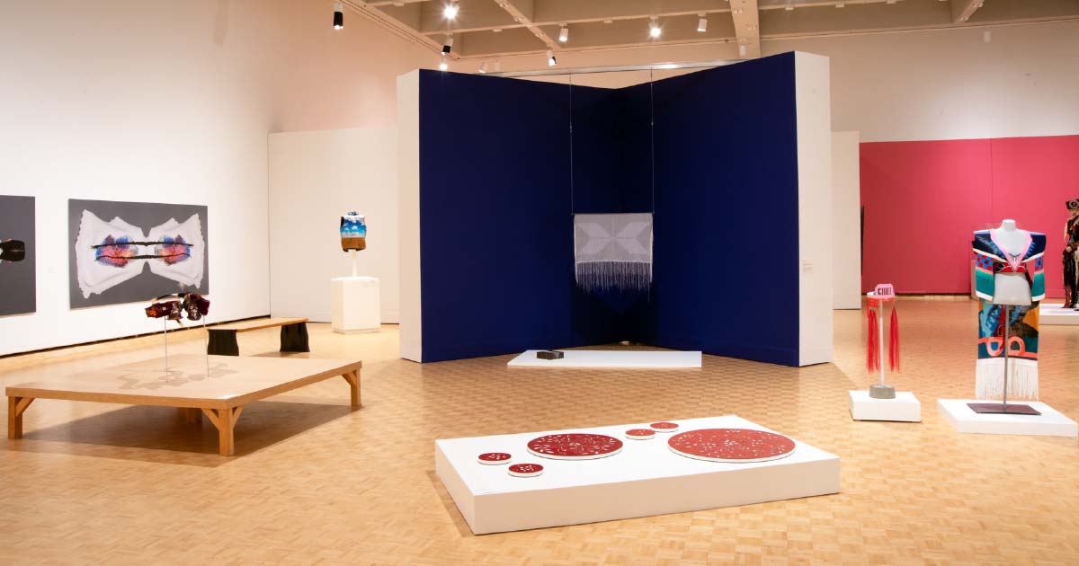 Indigenous museum exhibit
