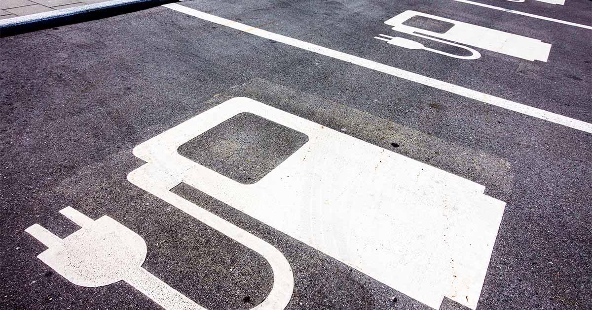 ev charging station diagram