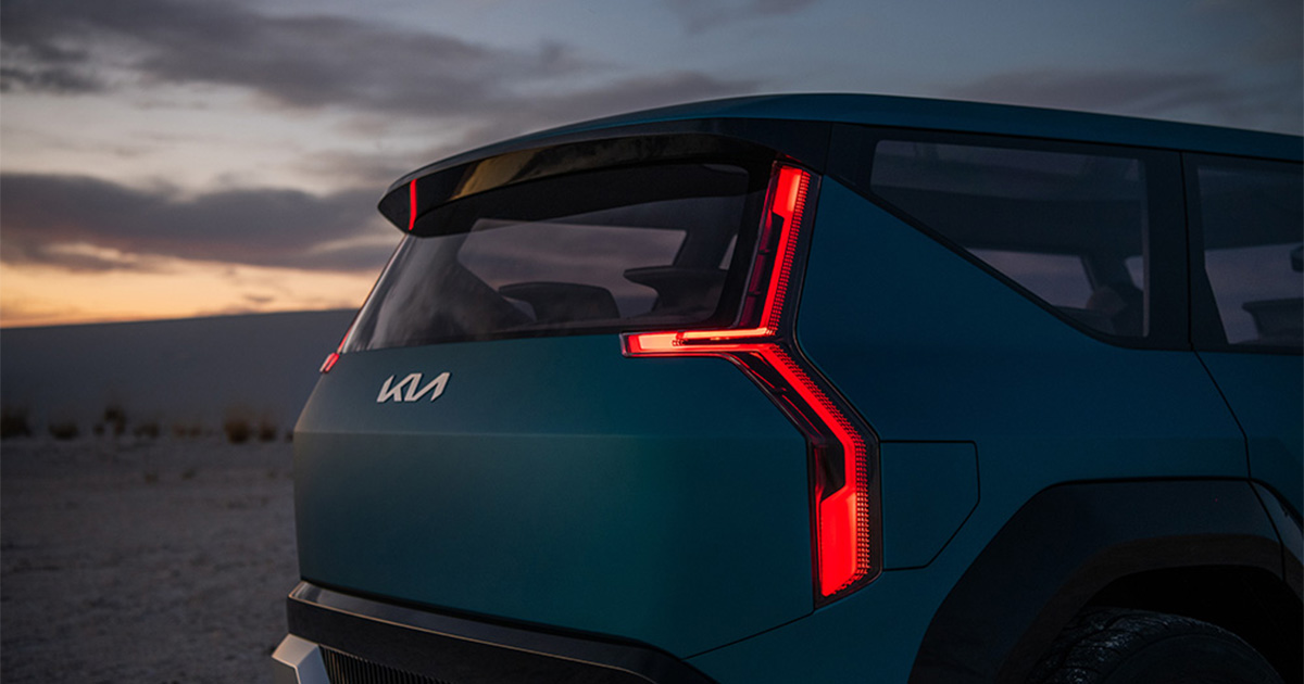 kia car rear