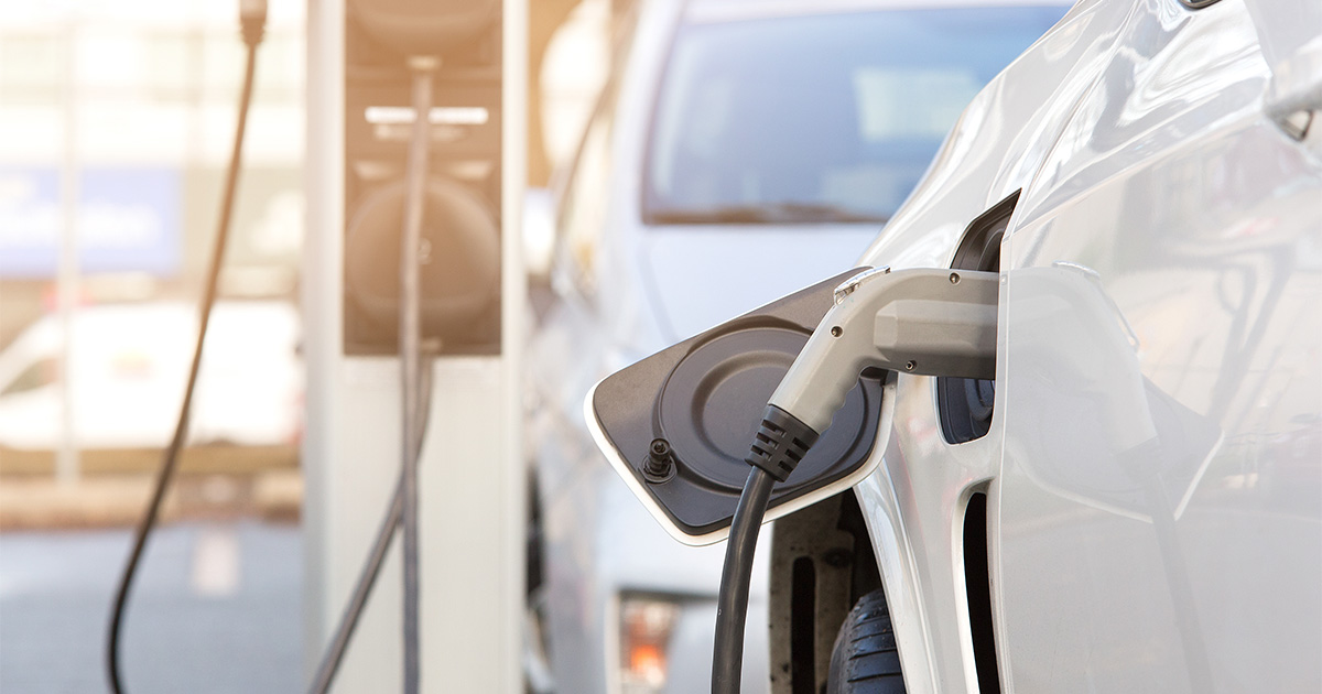charging ev vehicle