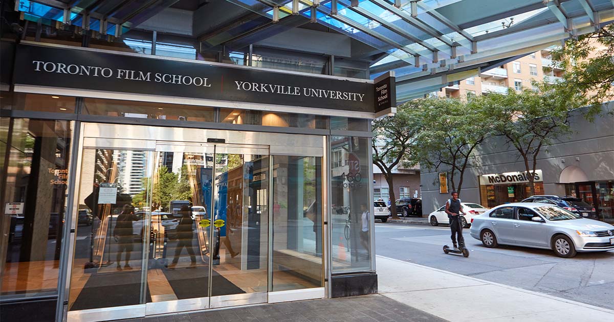 Toronto Film School Exterior Header