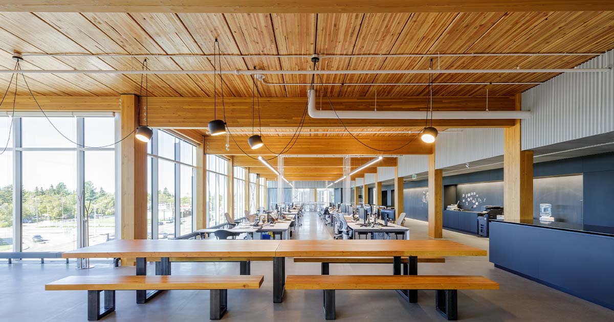 GEC Office Edmonton-Canadian wood council