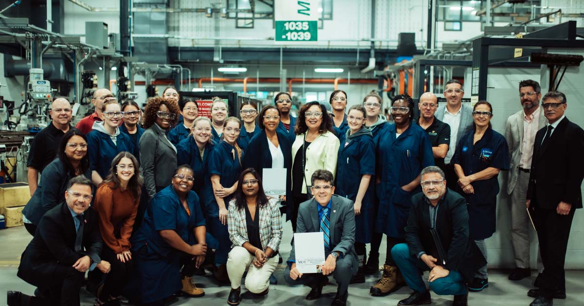 A picture of West of Windsor employees