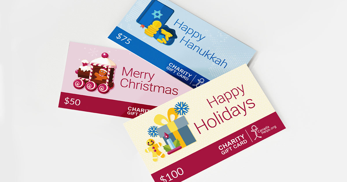 holiday gift card_Canada helps