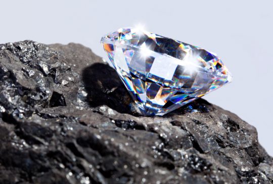 Qualitätsbestimmung von Diamanten