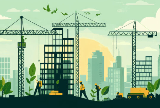 Balancing social equity and economic viability in sustainable construction for green job creation