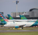 Aer Lingus plane Dublin Airport