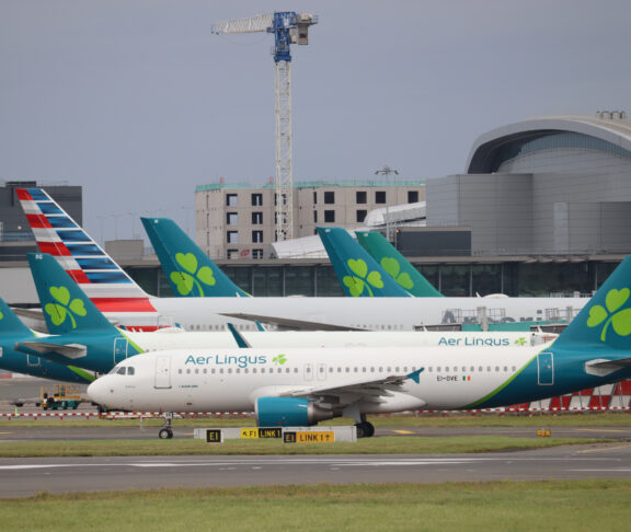 Aer Lingus plane Dublin Airport