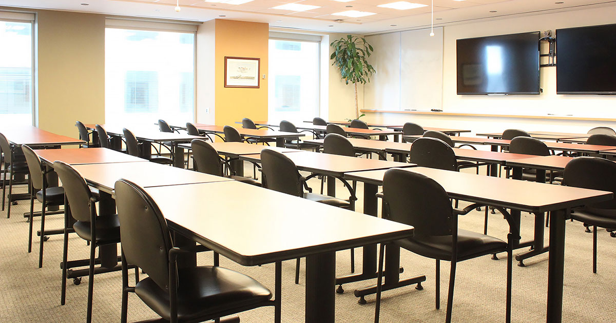 One of Seneca College's downtown classroom