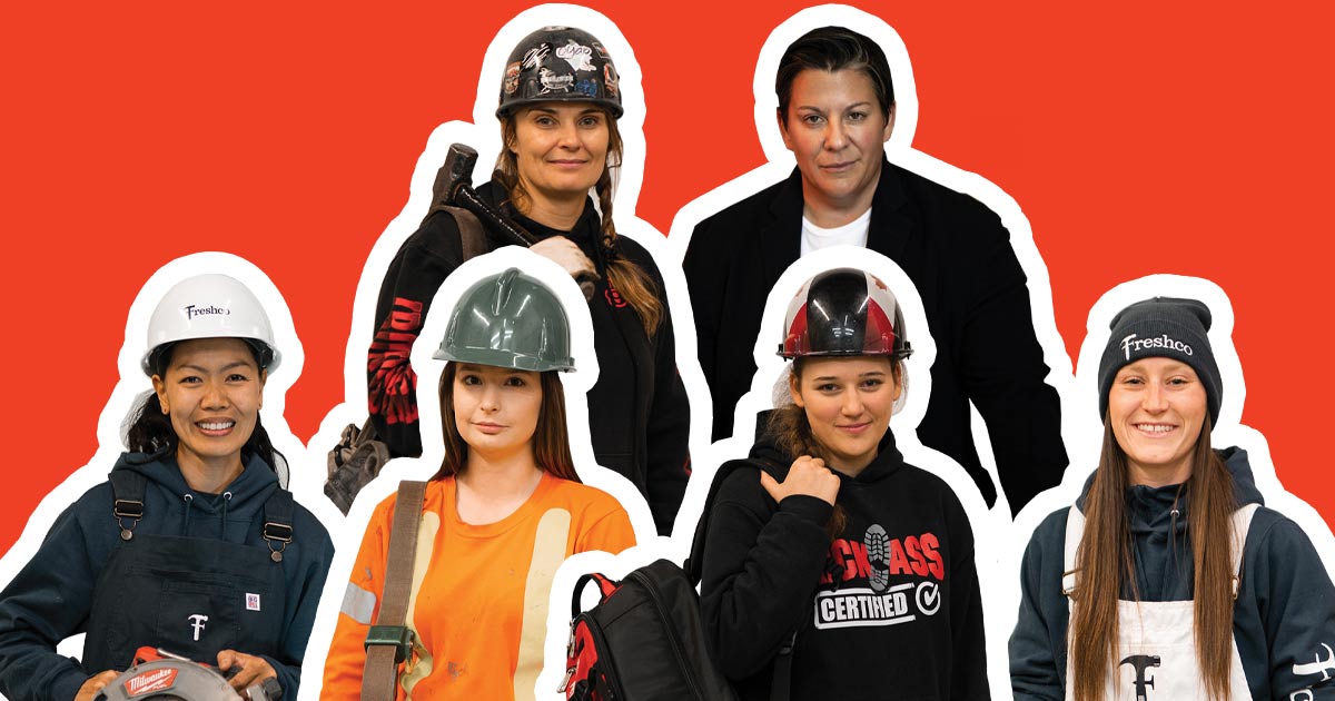 Women in Trades header