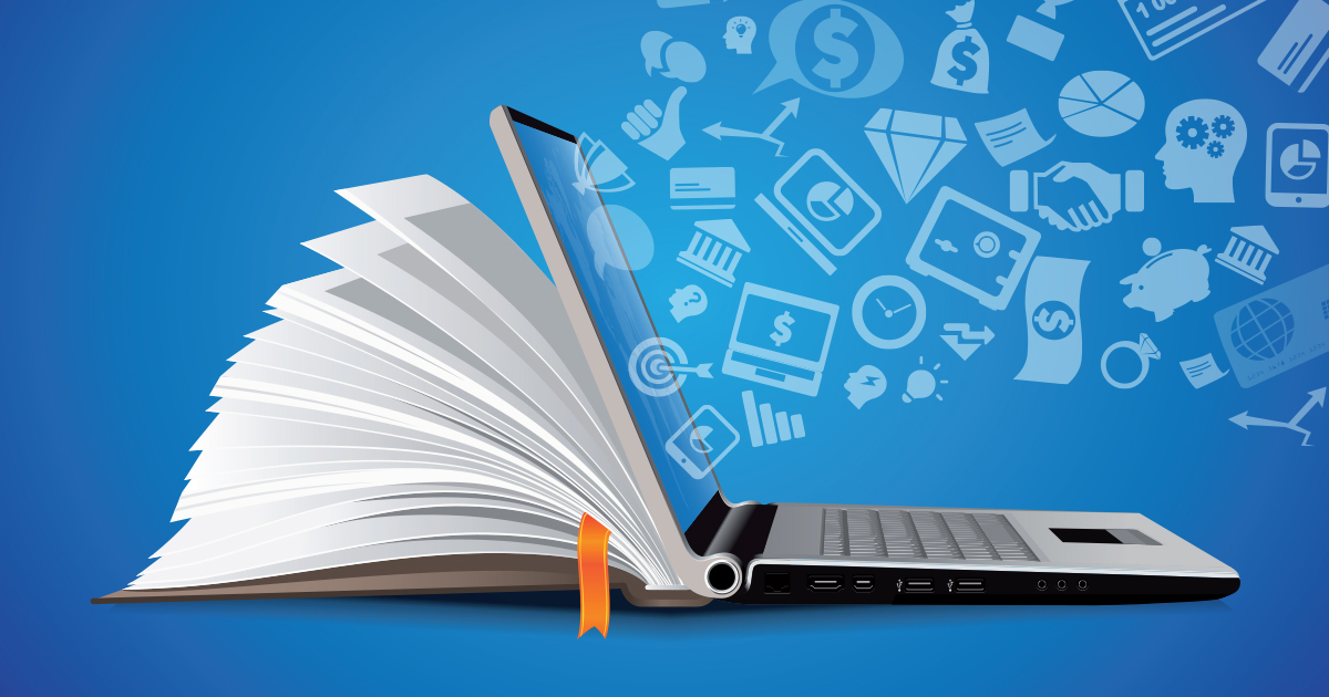 Online education on laptop through Internet
