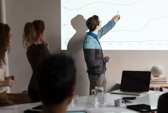 Students learning at York Universities school of continuing studies